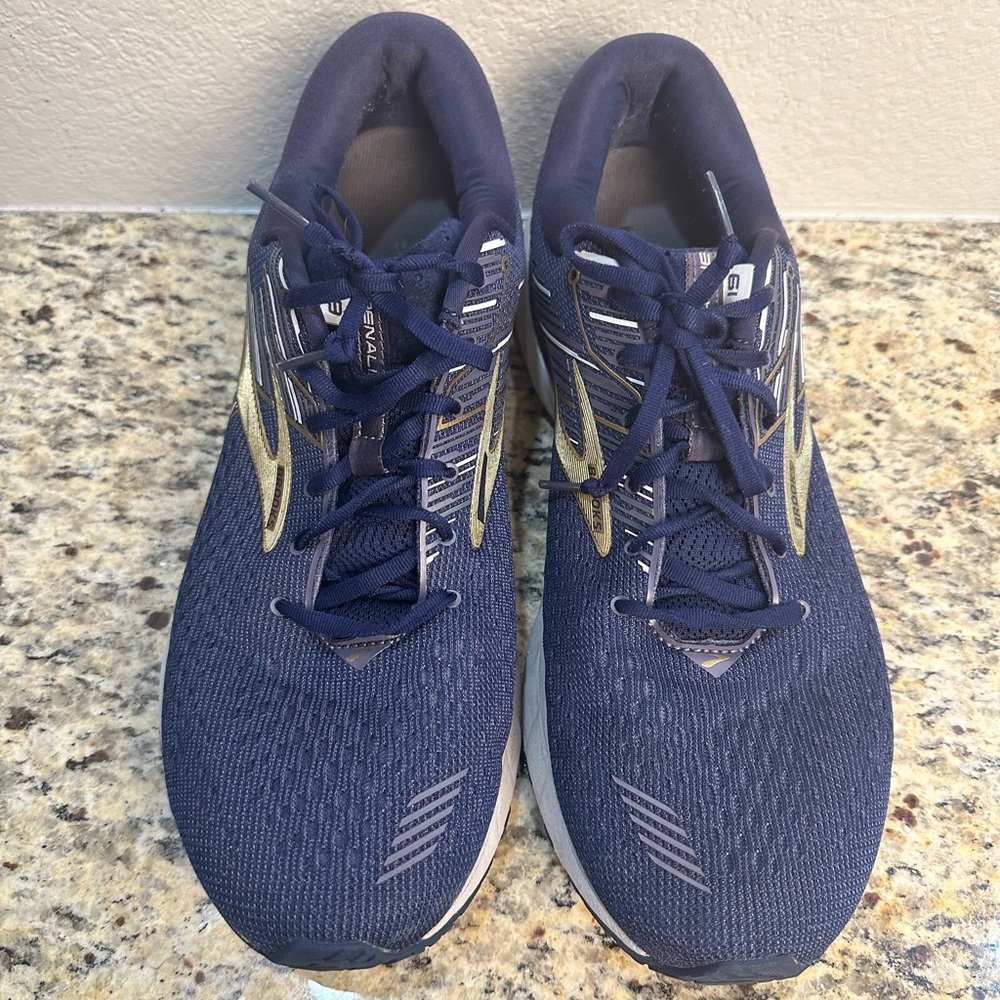Brooks Adrenaline Men’s US 15 EUR 49.5 Blue And Gold